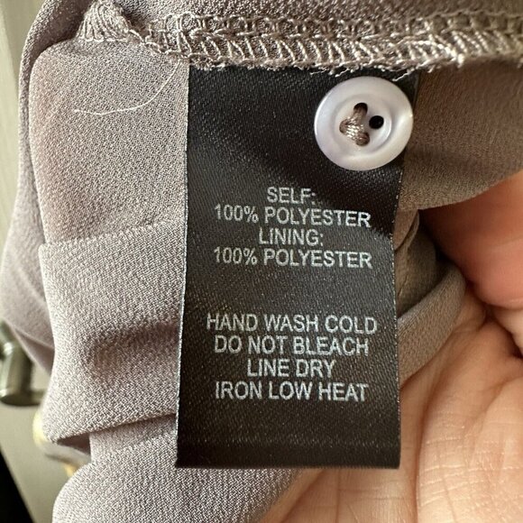 Lulus Feeling Freesia Gray Floral Print Maxi Dress Size Small READ missing butto - Picture 7 of 11